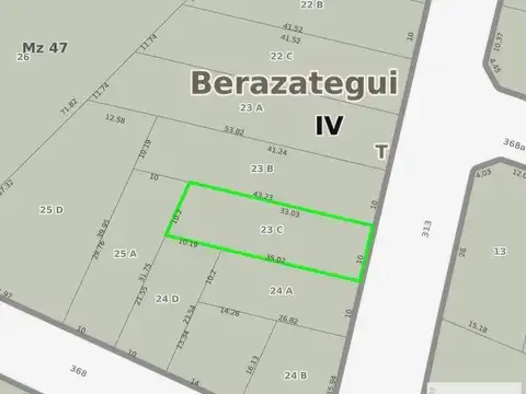 Terreno en Venta de 340,0 m2