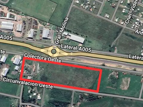 IMPORTANTE TERRENO COMERCIAL VENTA RIO IV - A005 y colectora