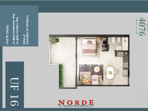 Departamento en Venta Apto profesional
