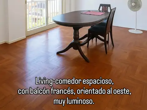 departamento de 2 ambientes muy luminoso