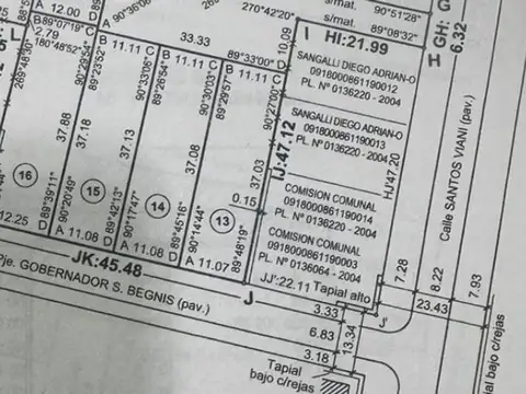 Terreno en Venta en Humboldt, USD 25.000