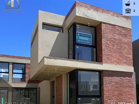 DUPLEX 3 DORMITORIOS - TERRAZAS DE MANANTIALES