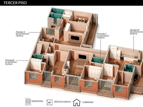 Departamento en Venta en General Paz, USD 70.000