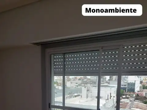 Hermoso monoambiente con placard como divisor 