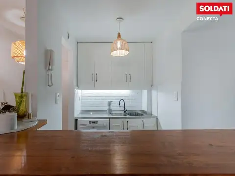 Departamento 2 ambientes con 1 baño