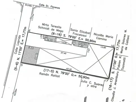 Laprida y Ricardo Rojas