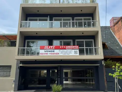 Depto 2 amb a estrenar con gran patio con parrilla