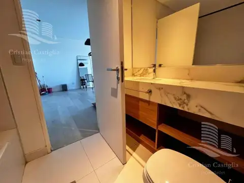 Departamento 2 ambientes con 1 baño
