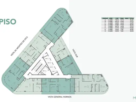 Departamento en Venta de 2 dormitorios