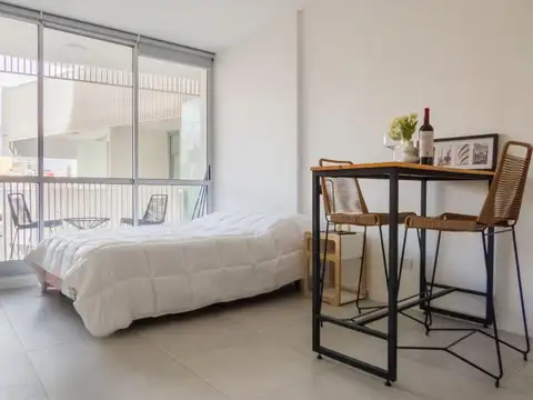 Monoambiente en SanTelmo con balcon ,amenities y cochera