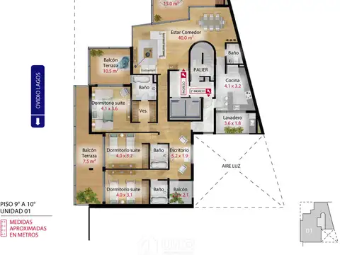 Departamento en Venta de 4 ambientes
