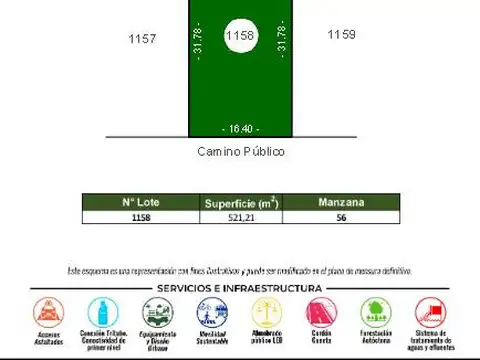 Terreno en Venta Los Domingos, Sauce Viejo, Santa Fe