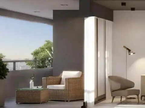 Departamento 3 ambientes con 2 baños