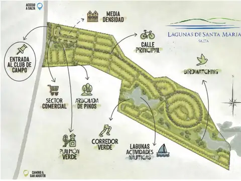 Terreno en Venta en Cerrillos, USD 20.000