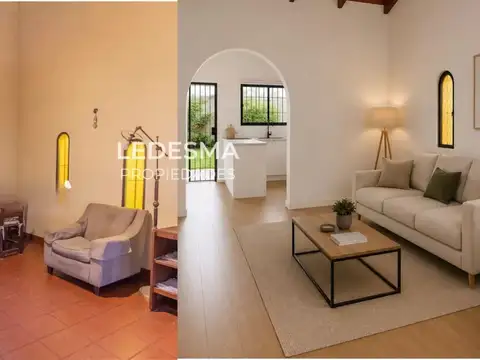 Casa 4 ambientes con 1 baño