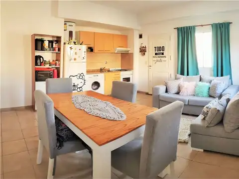 Departamento 2 ambientes con 1 baño