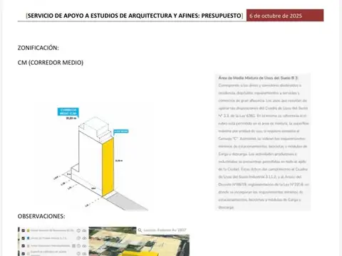 Terreno - Venta - Argentina, Capital Federal - AV. FEDERICO LACROZE 2937