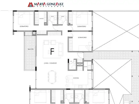 Gauchos De Güemes 2200, Piso 1°