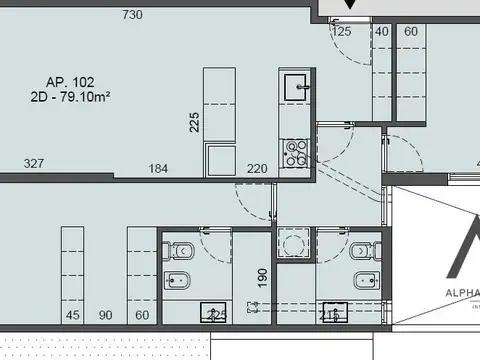 Apartamento de 2 dormitorios, con balcón y parrillero en Malvín. Entrega: 2027