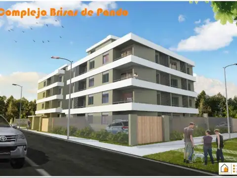 Venta apartamento 2 dormitorios, piscina en Pando