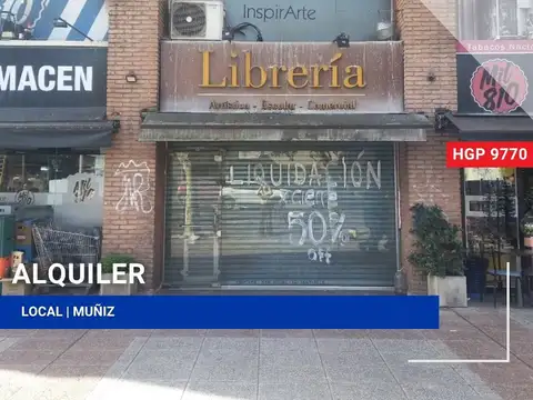 Local - Alquiler - Argentina, Muñiz - Av. Pres Juan Domingo Perón 586