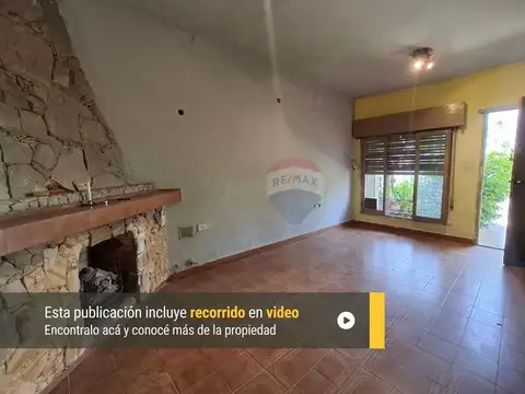 Casa 3 ambientes con 1 baño