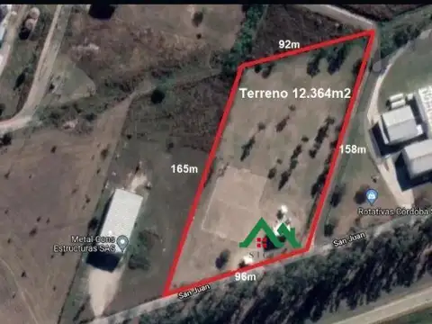 Predio industrial en venta sobre Ruta 19 – 12.364 m² con oficinas y depósito – Malvinas Argentinas
