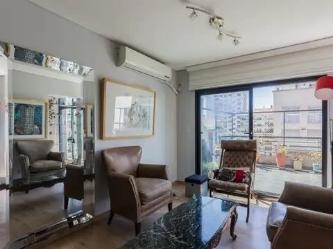 DEPARTAMENTO DUPLEX 3 ambientes Balcón Terraza y Escritorio PALERMO /CAÑITAS