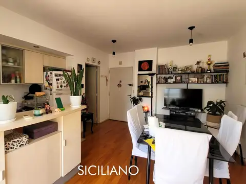 Departamento 2 ambientes con 1 baño