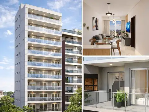 Venta Dpto 2 ambientes 7 C de pozo balcón Urquiza