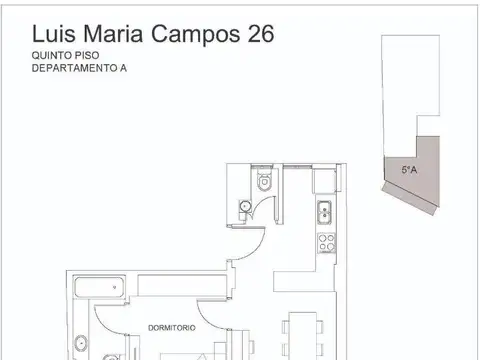 Departamento en el emprendimiento CALIX Palermo