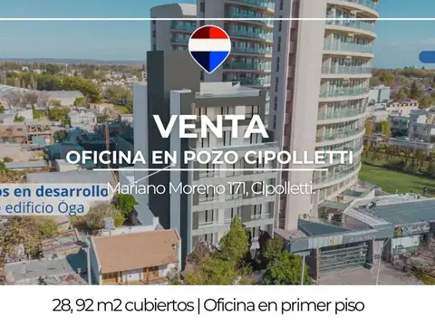 OFICINA EN POZO EN VENTA CIPOLLETTI
