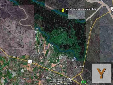 Campo en venta - 84.375 mts2 - Isla de Zarate, Rio Pasaje Talavera