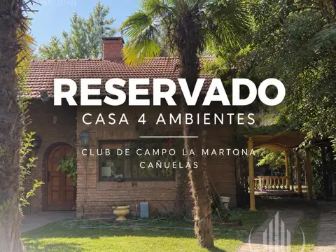 Casa 4 Ambientes En Club De Campo La Martona