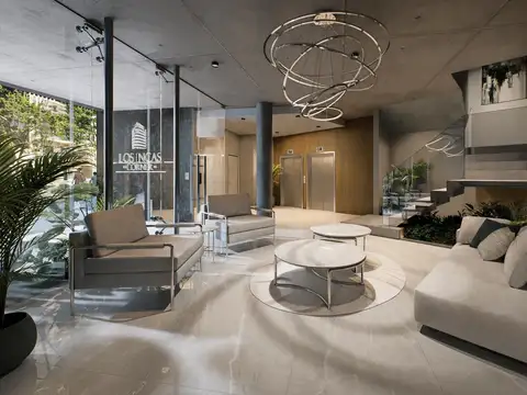 Departamento 2 ambientes con escritorio, amenities, seguridad 24 horas