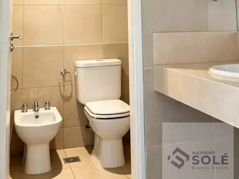Departamento 3 ambientes con 2 baños