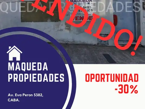2 DEPARTAMENTOS EN BLOCK DE 3 AMB C/U PARA ARREGLAR ¡ GRAN OPORTUNIDAD !