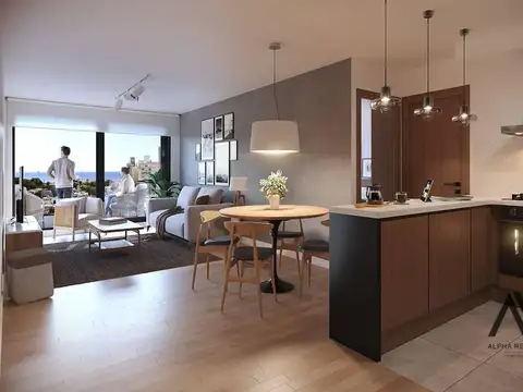 Departamento en Venta de 1 dormitorio