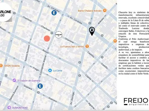 Oficina en Venta en Chacarita, USD 238.000