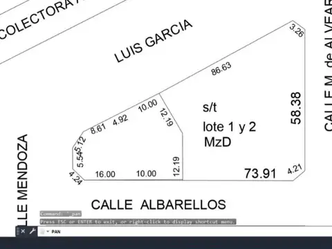 Terreno en Venta, FOT 2,88