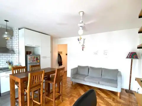 Departamento 2 ambientes con 1 baño