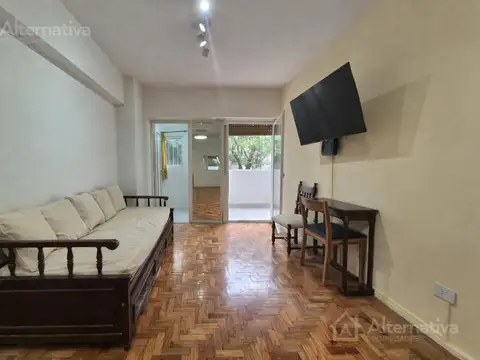 Departamento 2 ambientes con 1 baño