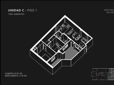 Departamento en Venta Apto profesional