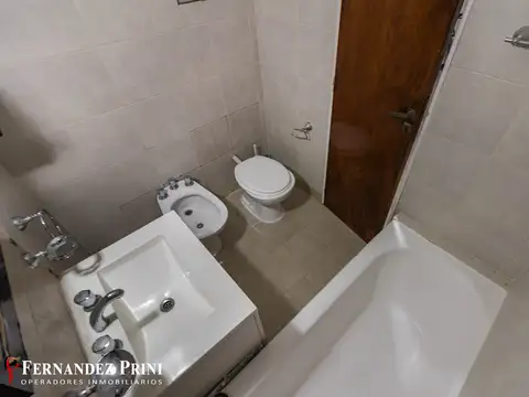 Departamento 2 ambientes con patio y lavadero en Belgrano