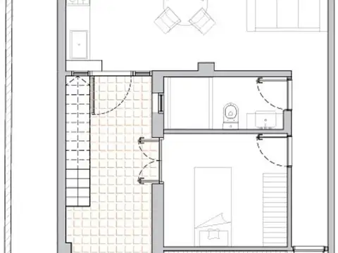 Depto Tipo Casa en Venta de 2 dormitorios