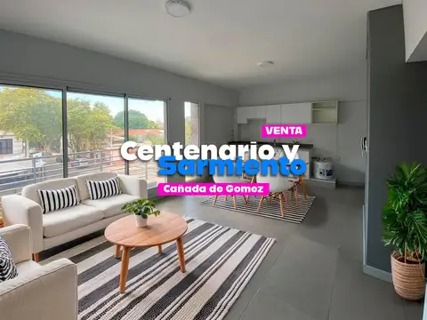 Departamento en Venta de un Dormitorio en Cañada De Gomez
