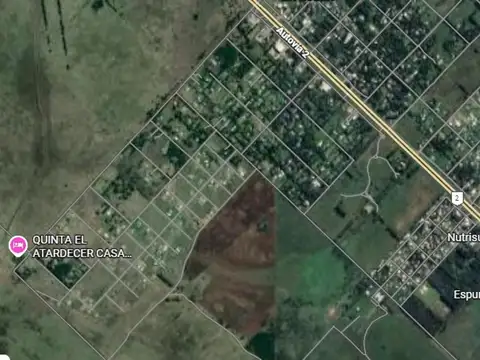 LOTE EN VENTA A METROS DE RUTA 2 KM 52,5   FINANCIACION