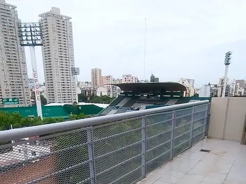 Monoambiente 48 mtrs, frente, piso 8, balcón aterrazado