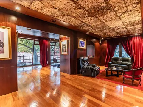 ALQUILER DEPTO 3 AMB PTO MADERO COCHERA Y JARDIN