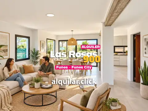 Dos Casas a Estrenar en Venta de Dos Dormitorios en Funes City Zona Joan Miro